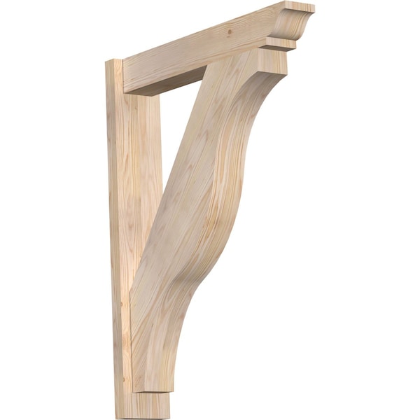 Ekena Millwork Funston Smooth Traditional Outlooker, Douglas Fir, 5 1/2"W x 28"D x 36"H OUT06X28X36FST01SDF - main